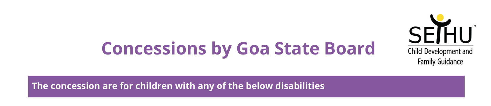 Concessions by the Goa State Board